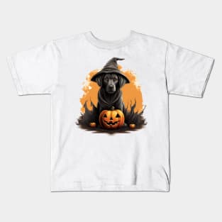 Halloween Labrador Retriever Dog #4 Kids T-Shirt